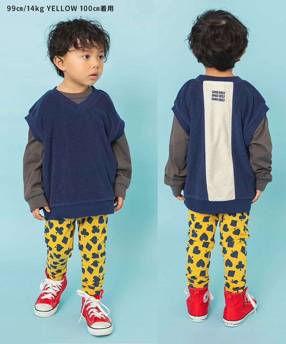 BREEZE ブリーズ DAISUKI 総柄パンツ 9分丈 キッズ ベビー 子供服 ボトムス 長ズボン ストレッチ 男の子 女の子 花 J120926 | BREEZE | 22