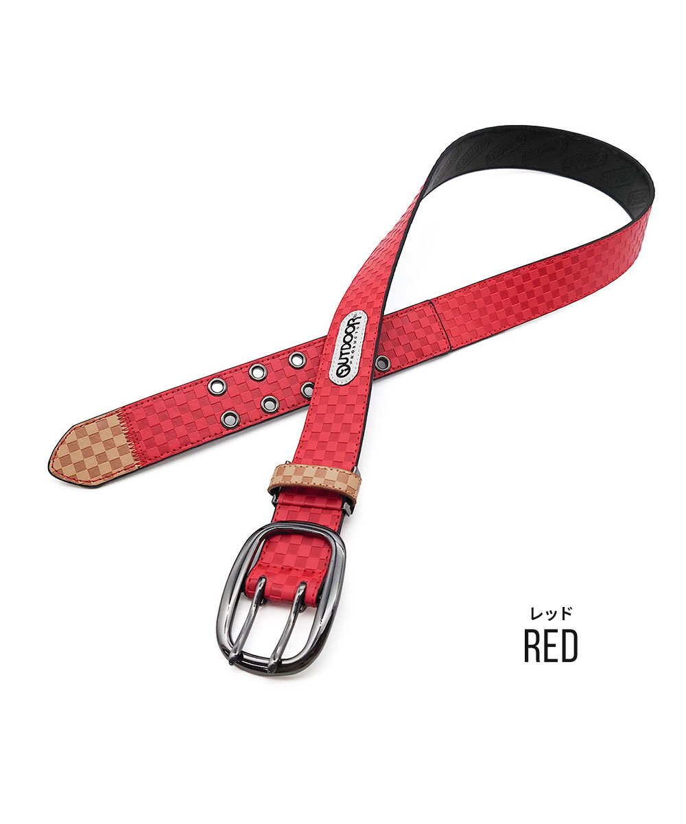 ベルト メンズ ブランド ブロックチェック ベルト レディース 男女兼用 40mm カジュアル アウトドアプロダクツ j528 爆買 | OUTDOOR PRODUCTS | 08