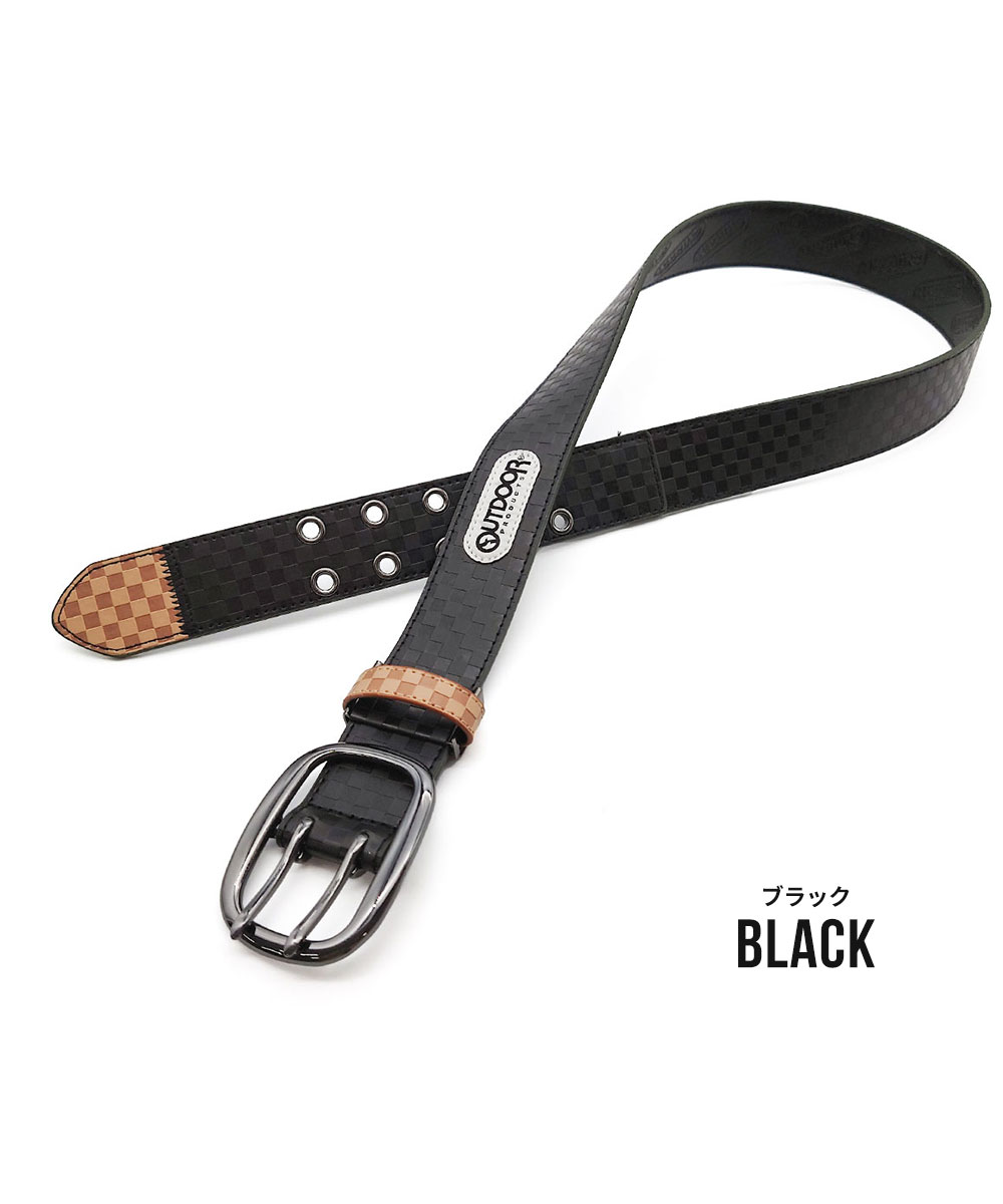 ベルト メンズ ブランド ブロックチェック ベルト レディース 男女兼用 40mm カジュアル アウトドアプロダクツ j528 爆買 | OUTDOOR PRODUCTS | 10