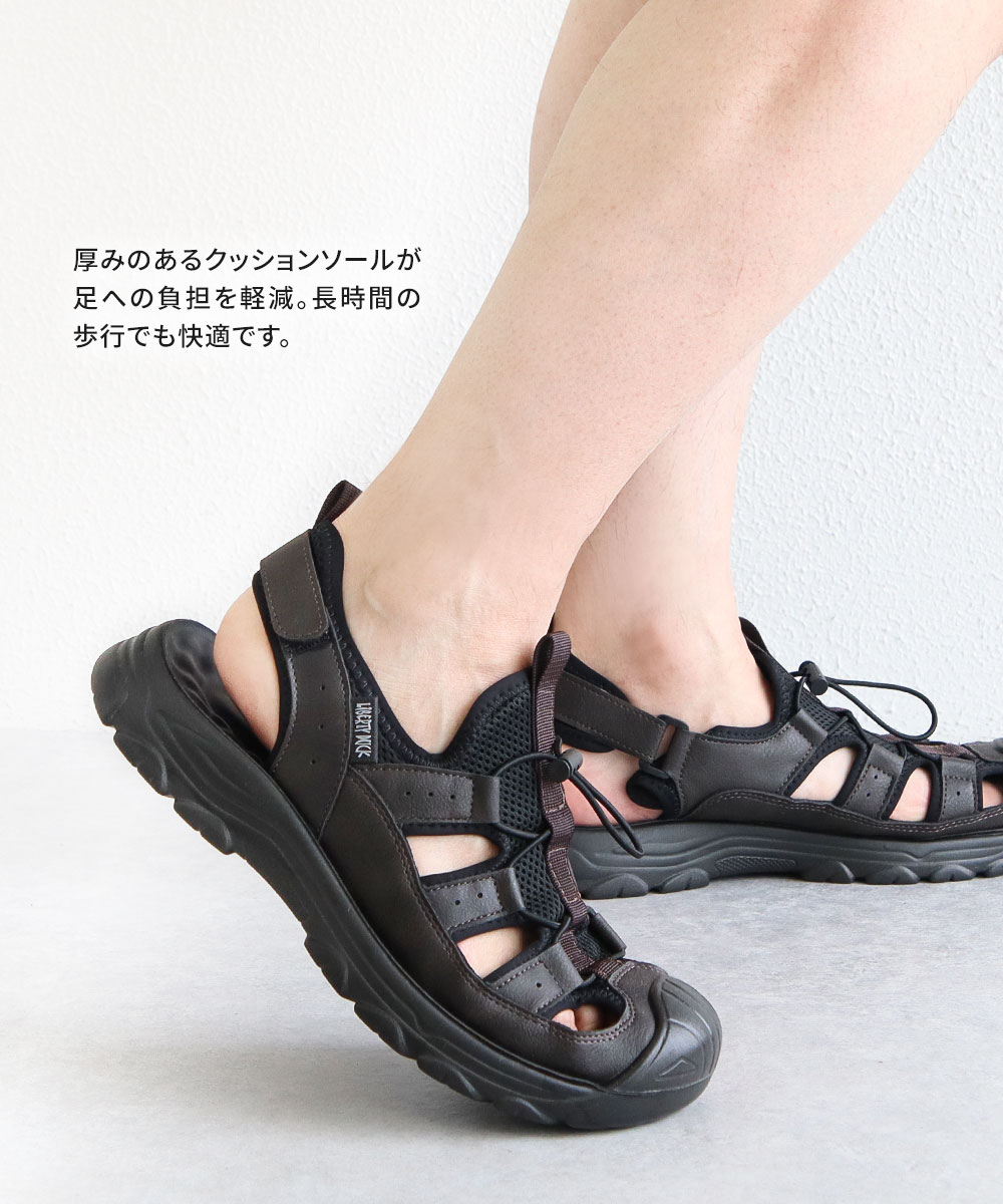 スポーツサンダル メンズサンダル クッション ...の詳細画像3