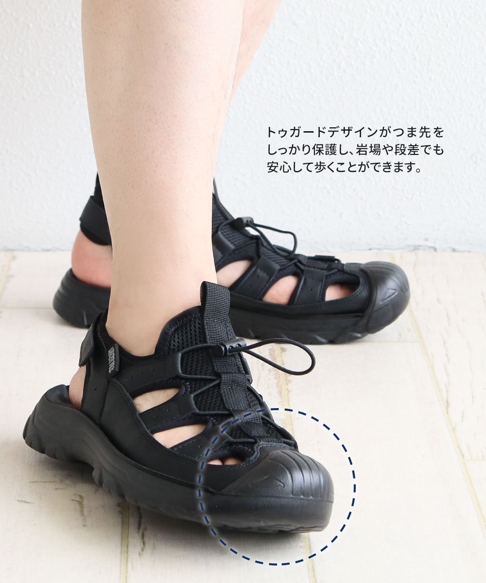 スポーツサンダル メンズサンダル クッション ...の詳細画像4