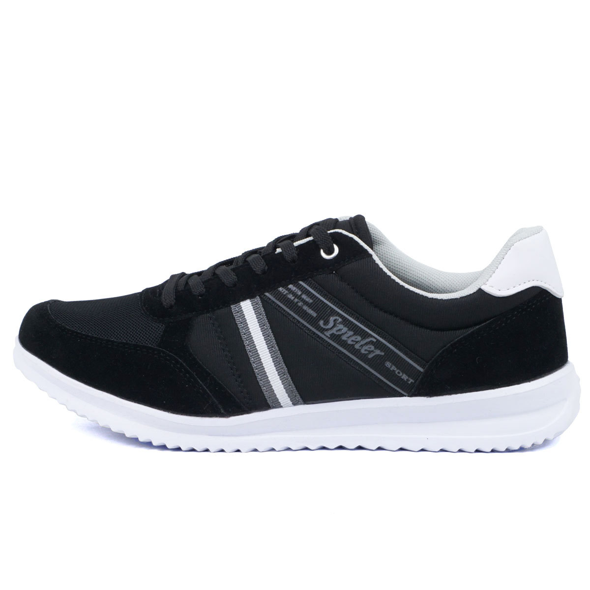 スニーカー メンズ 黒 ローカットスニーカー ウォーキングシューズ 軽量 軽い ランニング スポーツ 紳士靴 通勤 通学 シンプル おしゃれ ブラック ネイビー 1759 Jms 1759 Jerico Yahoo 店 通販 Yahoo ショッピング