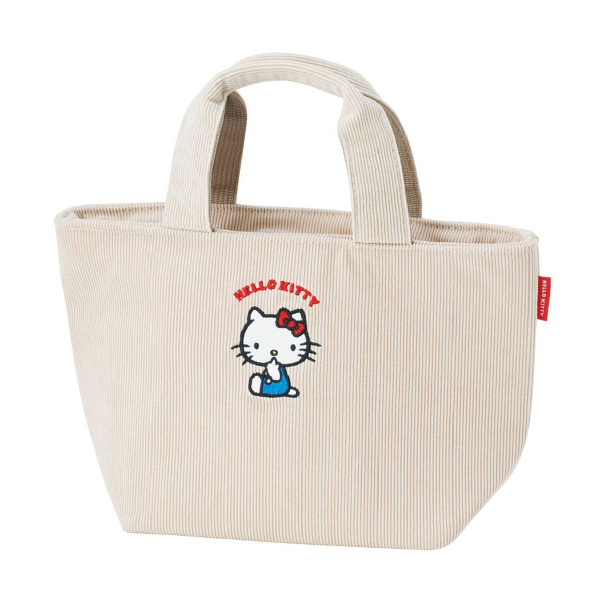 ランチバッグ 保温 保冷 コーデュロイ ミニトート カバン お弁当 スープジャー スヌーピー ムーミン ブルー 水色 白 ホワイト KCOB2 | スケーター | 04