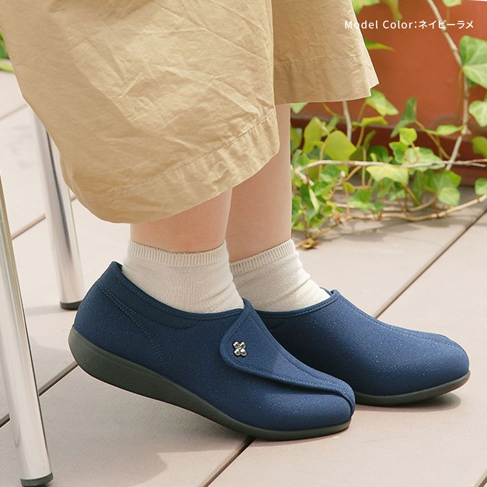 快歩主義 介護靴 介護シューズ リハビリシューズ 履きやすい 女性用 シニア レディース 3E 抗菌防臭 外反母趾 つまずきにくい 母の日 敬老の日 日本製 L011