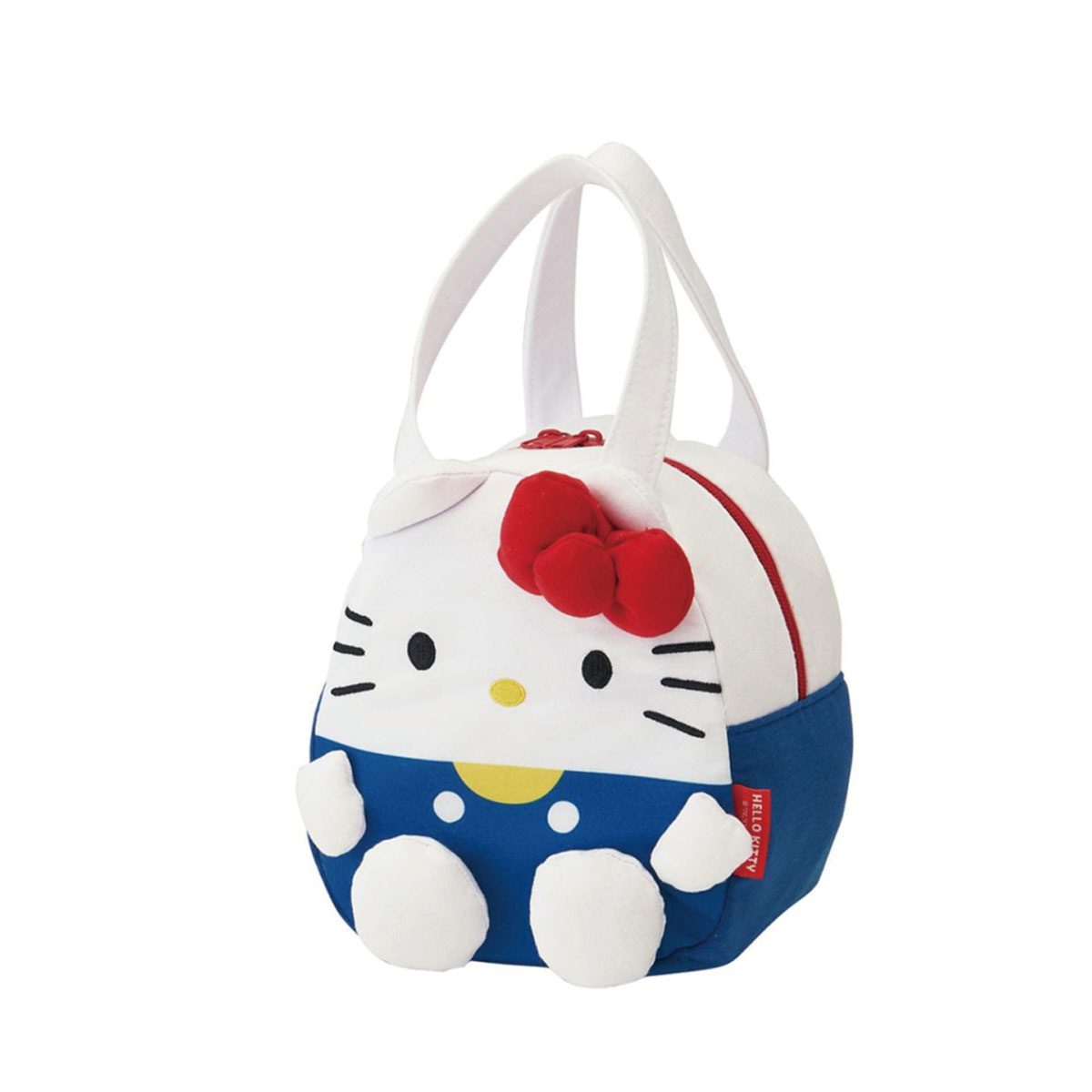 バッグ キッズ 手提げ ファスナー ダイカット ランチバッグ 子供用 ミニトート ミニバッグ お弁当かばん キャラクター ダイカットポーチ KNBD1 | スケーター | 01