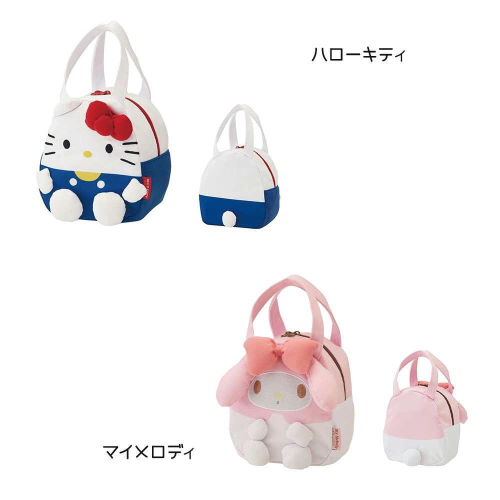 バッグ キッズ 手提げ ファスナー ダイカット ランチバッグ 子供用 ミニトート ミニバッグ お弁当かばん キャラクター ダイカットポーチ KNBD1 | スケーター | 11