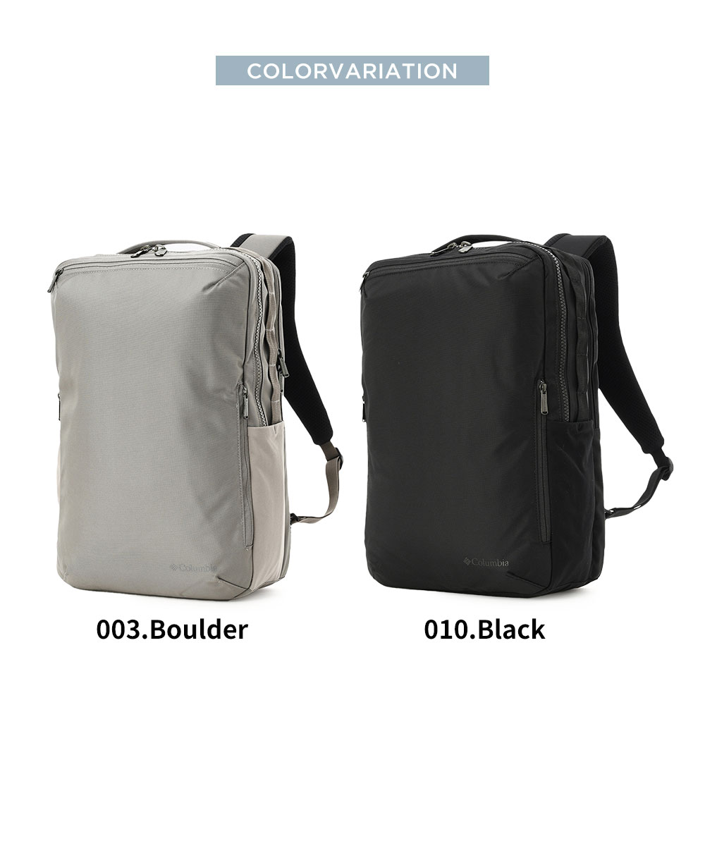 コロンビア リュックサック 23L メンズ レディース 撥水 PC収納 ビジネス仕様 通勤 通学鞄 大容量 スターレンジスクエアバックパックM PU8672 Columbia | Columbia | 06