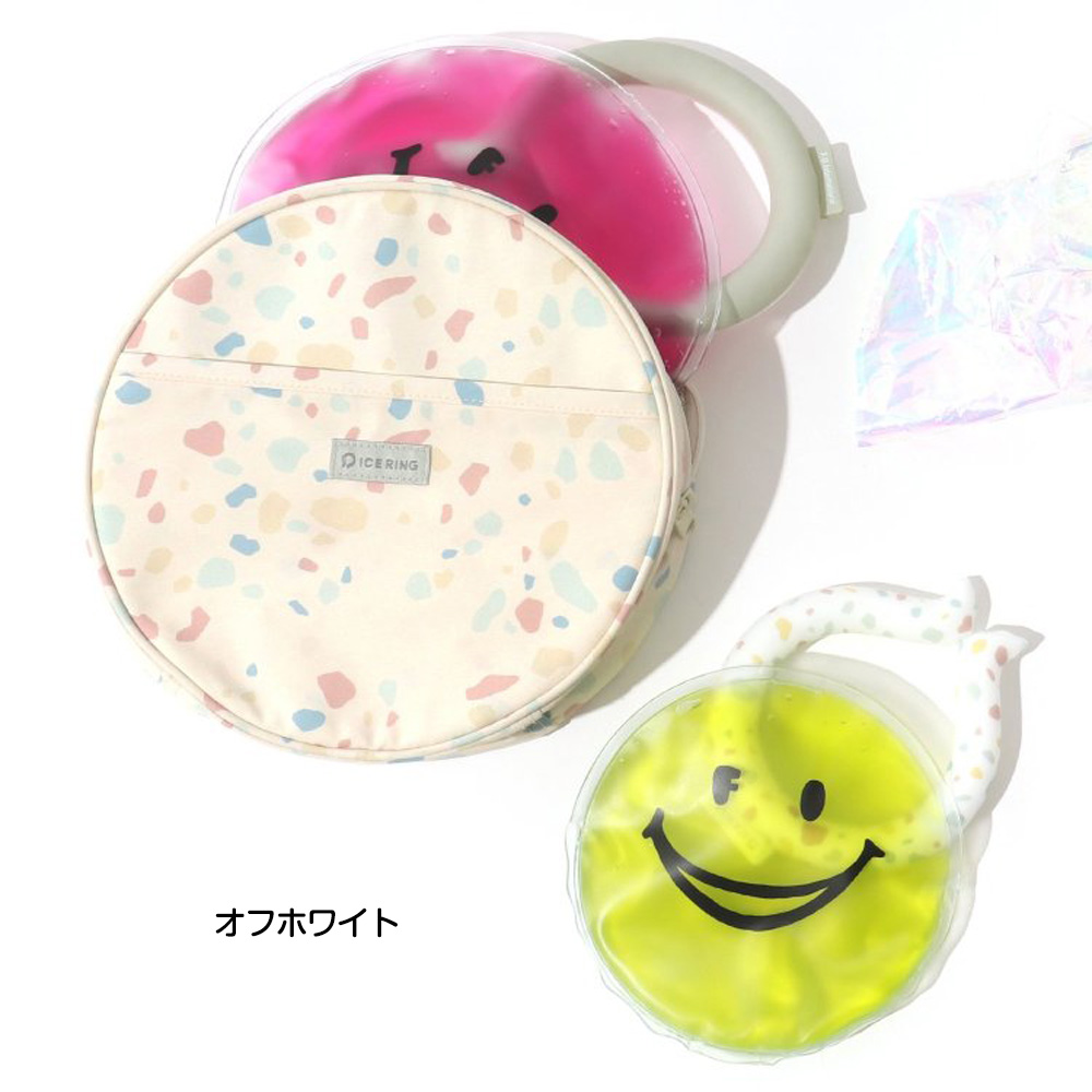 アイスリング ポーチ 子供 キッズ 保冷ポーチ 保冷 ケース 保冷バッグ 恐竜 黒 白 ピンク ブルー 保冷剤 アウトドア L281903 ICE RING POUCH | ICE RING | 14