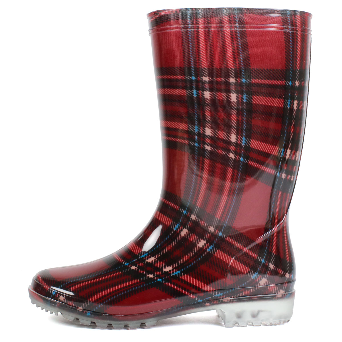 Burerry チェック柄 ロングレインブーツ Burberry チェック柄 ロングレインブーツ