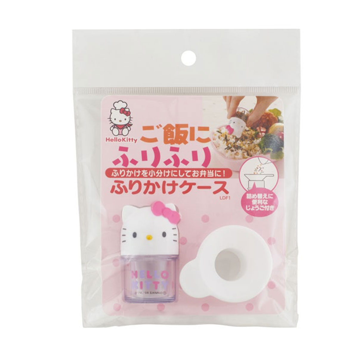 ふりかけケース お弁当 調味料 入れ ボトル ランチ 遠足 運動会 キッチン 卓上 保存容器 サンリオ プーさん キティちゃん トミカ 車 LDF1 | スケーター | 02