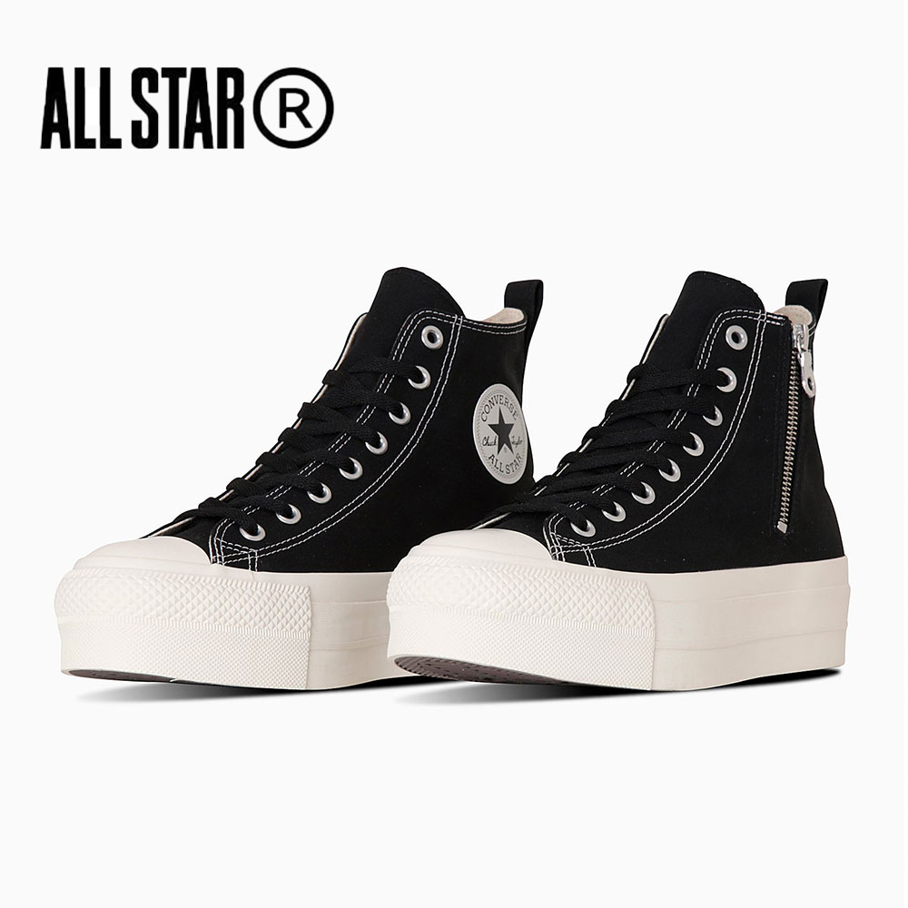 コンバース オールスター R 厚底 靴 ハイカット スニーカー キャンバスシューズ 黒 CONVERSE ALL STAR  LIFTED Z HI | CONVERSE | 01