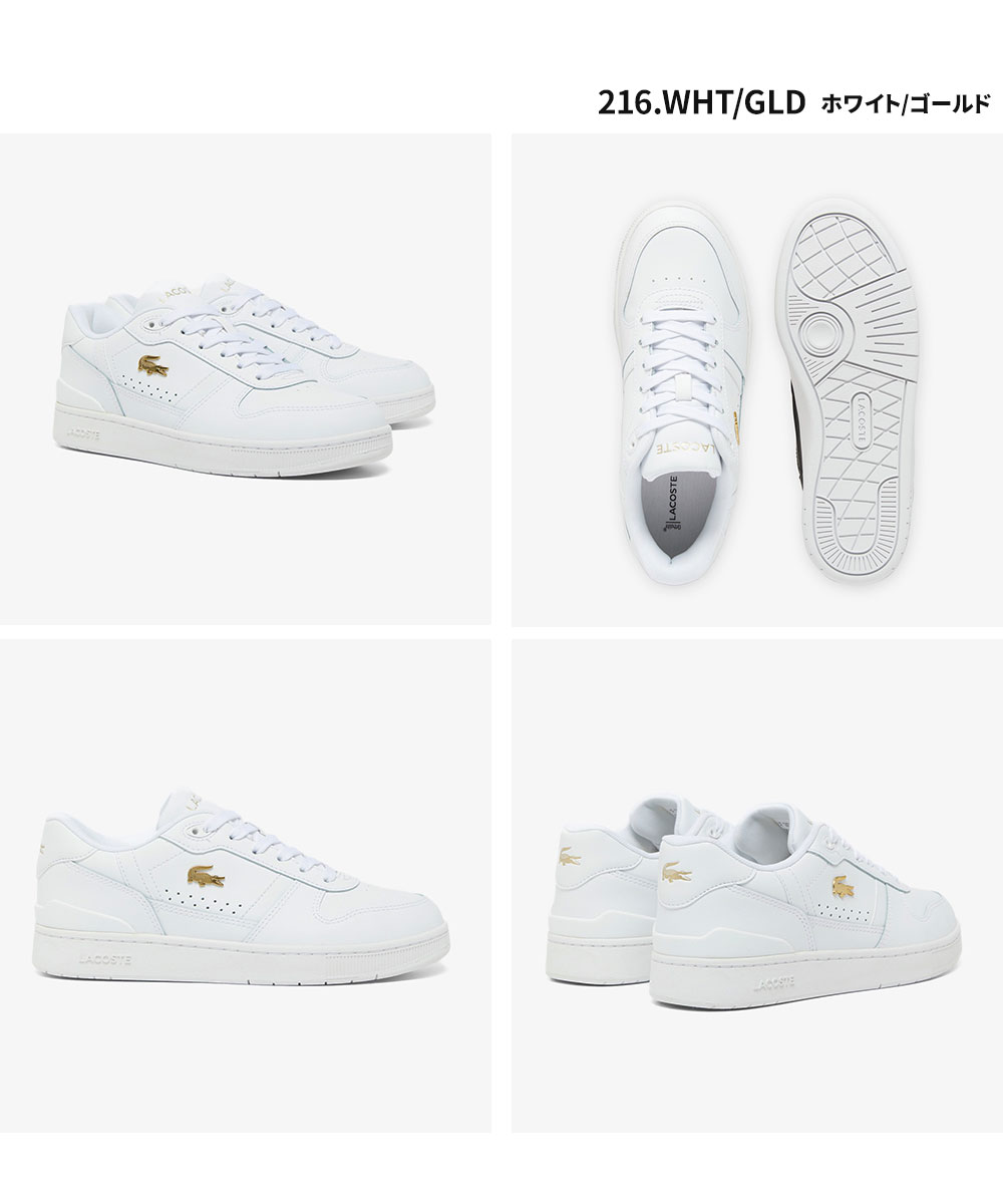 LACOSTE ラコステ レザースニーカー ホワイト ローカット UK8 ラコステ LACOSTE スニーカー ホワイト 白 26 5cm uk8｜Yahoo