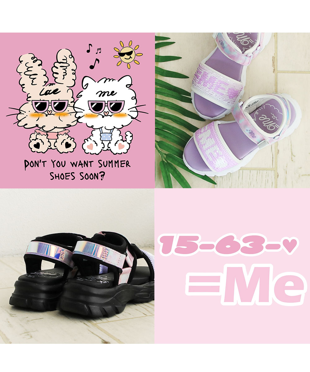 サンダル キッズ 女の子 スポーツサンダル スポサン 厚底 子供靴