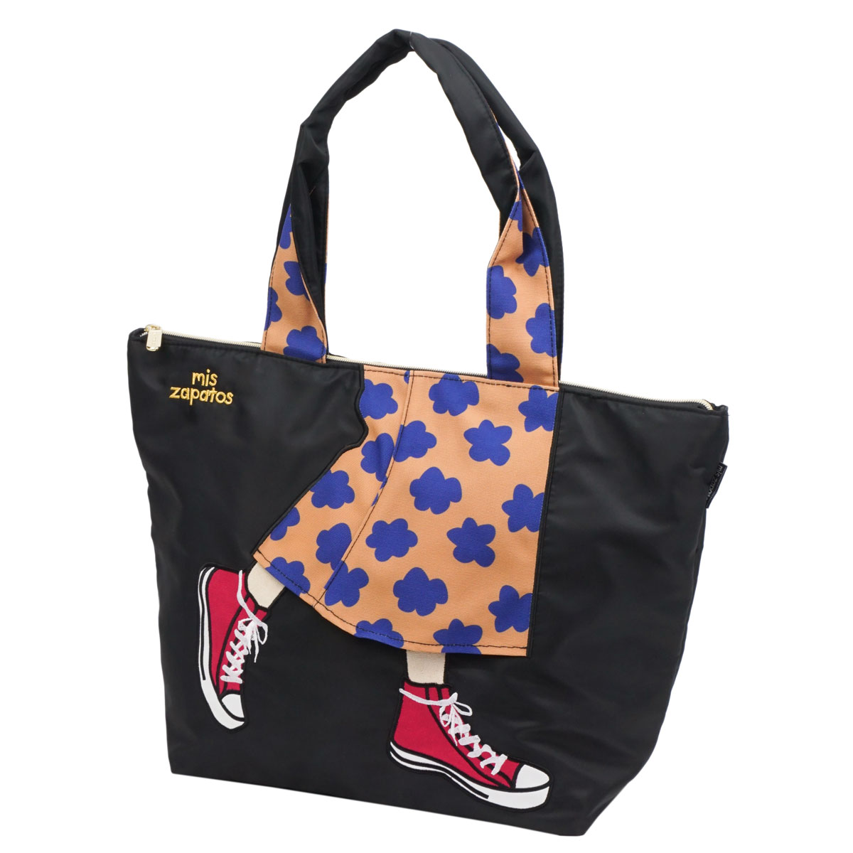 mis zapatos（ミス サパト） トートバッグ レディース 大きめ ナイロン 