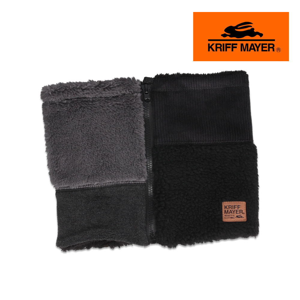 クリフメイヤー ネック ウォーマー メンズ レディース 切り替え ファスナー 秋 冬 ファッション 雑貨 防寒具 あったか グッズ 防寒 アイテム n1116 KRIFF MAYER | KRIFF MAYER | 03