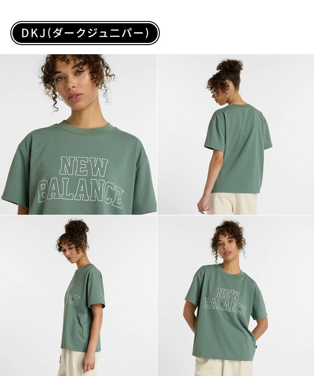 New Balance ニューバランス レディース 部活着 半袖 綿 速乾