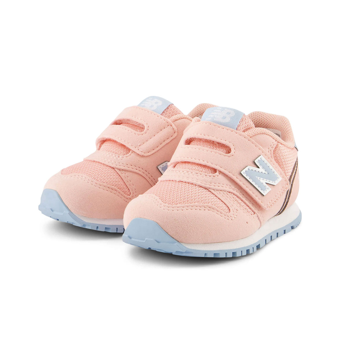 ニューバランス ベビーシューズ キッズ スニーカ 赤ちゃん 子供靴 ブルー ミント ピンク グレー デニム レッド new balance IZ373