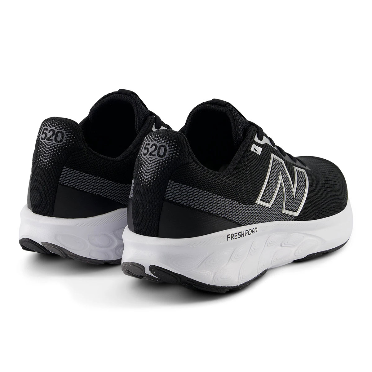 ニューバランス 靴 ランニングシューズ メンズ スニーカー 黒 ローカット ブラック Fresh Foam M520 v9 New Balance | New Balance | 07