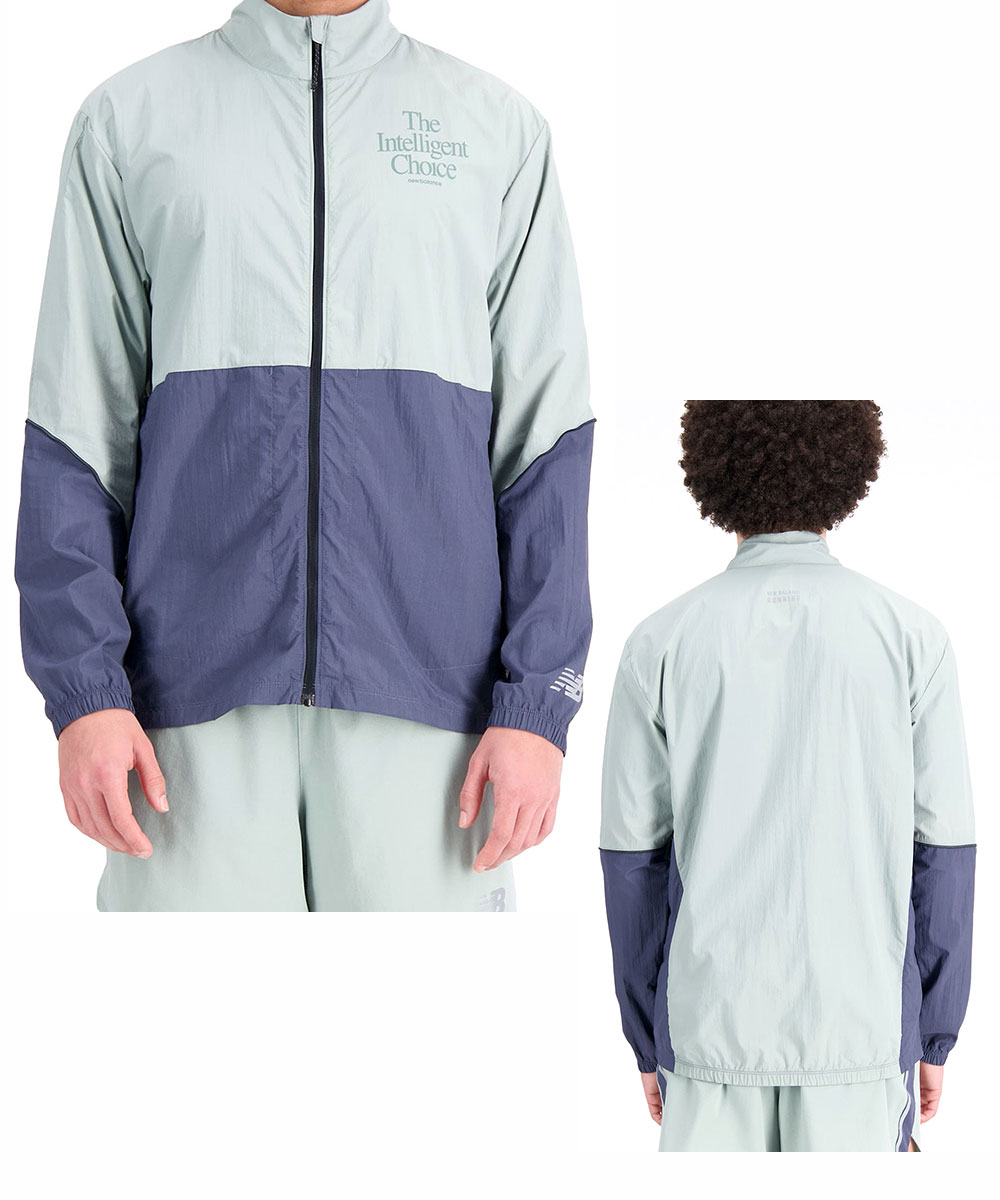 ニューバランス ランニング ジャケット パッカブル ナイロン ラン グラフィック ウーブン 撥水 Impact MJ21265 New Balance | New Balance | 05