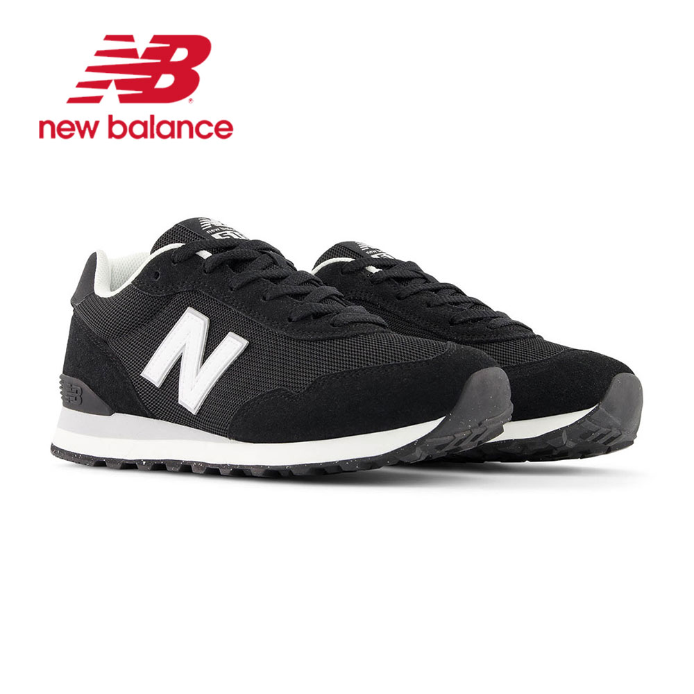 ニューバランス スニーカー メンズ ローカット スエード ランニング 靴 シューズ 黒 白 グレー ネイビー ML515 New Balance | New Balance | 01