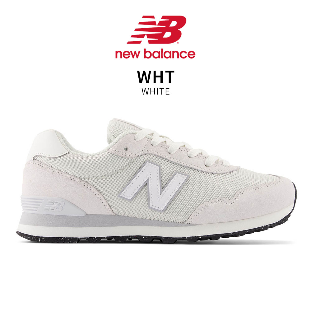 ニューバランス スニーカー メンズ ローカット スエード ランニング 靴 シューズ 黒 白 グレー ネイビー ML515 New Balance | New Balance | 15