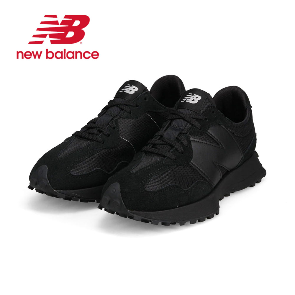 ニューバランス シューズ メンズ スニーカー レディース  おしゃれ 運動靴 スエード 黒 ブラック 白 グレー MS327 new balance | New Balance | 01