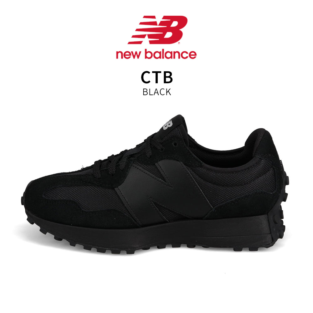 ニューバランス シューズ メンズ スニーカー レディース  おしゃれ 運動靴 スエード 黒 ブラック 白 グレー MS327 new balance | New Balance | 05