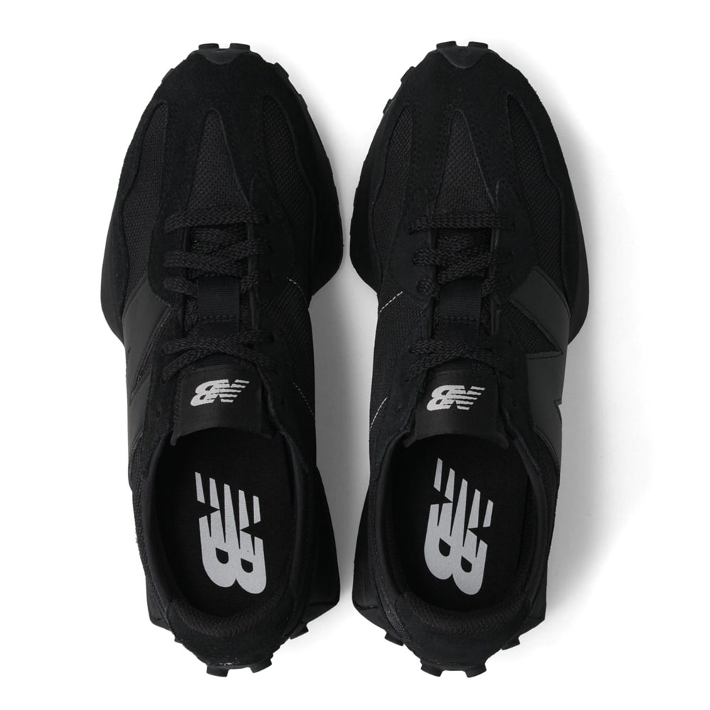 ニューバランス シューズ メンズ スニーカー レディース  おしゃれ 運動靴 スエード 黒 ブラック 白 グレー MS327 new balance | New Balance | 06