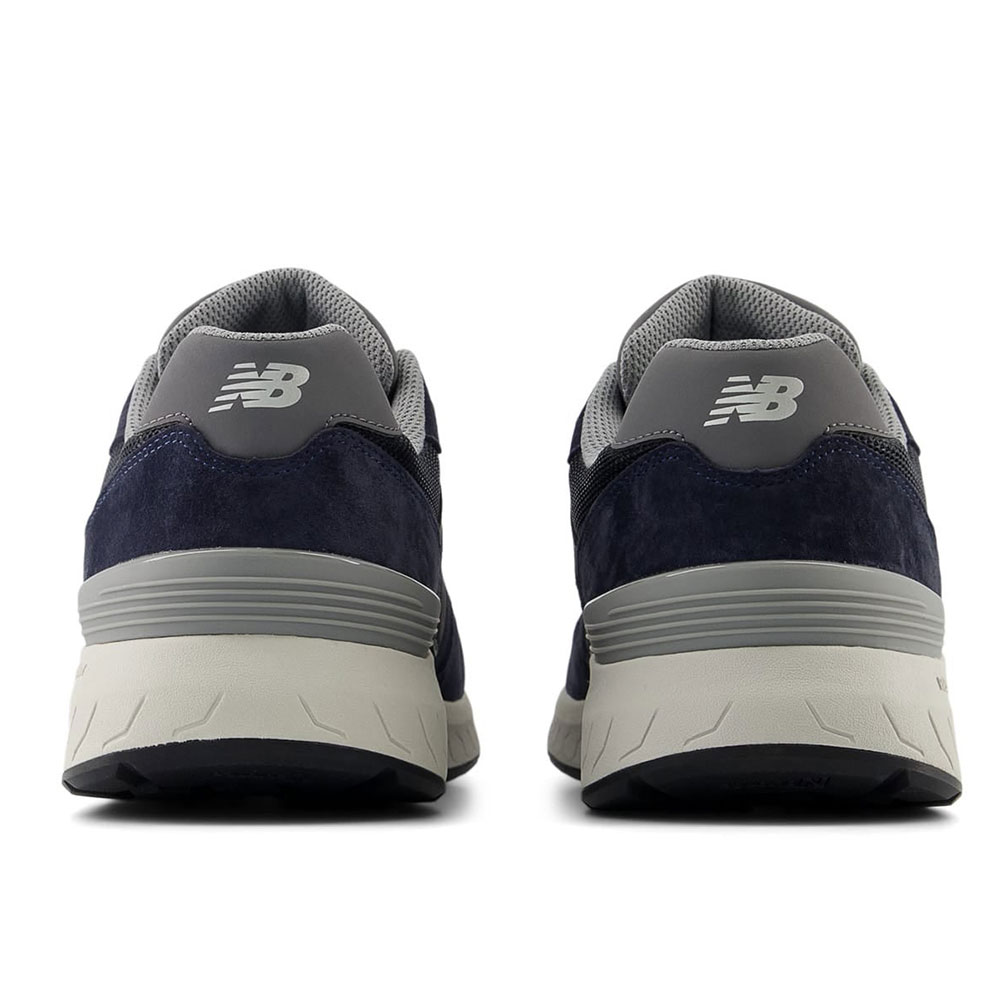 新品 New Balance スポーツシューズ グレー/ネイビー 24.0 New Balance（ニューバランス）スニーカー 紺 サイズ:US9 1/2(27.5cm位