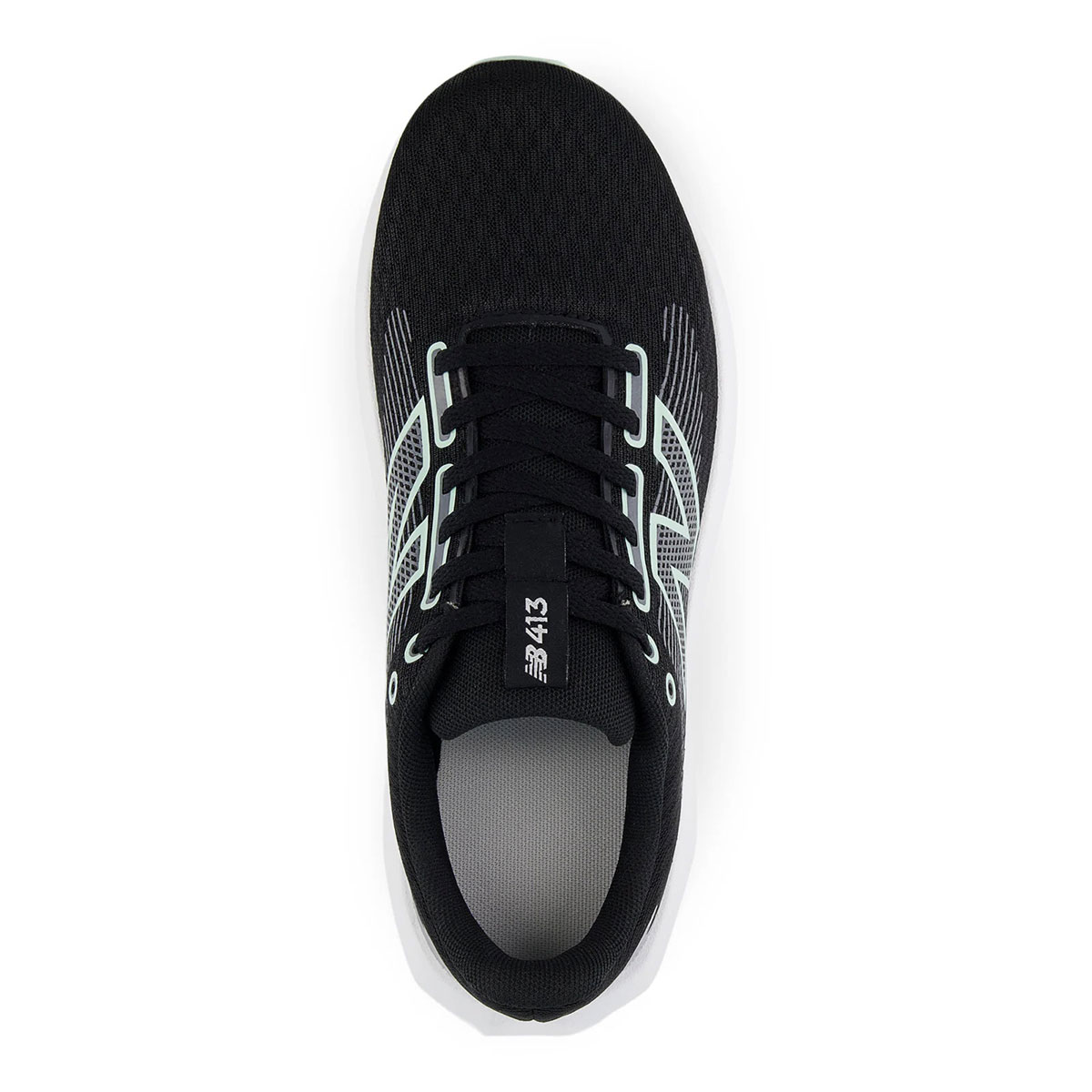 ニューバランス スニーカー レディース ローカット 靴 スポーツ ランニング ブラック パープル ホワイト W413 v3 New Balance | New Balance | 07