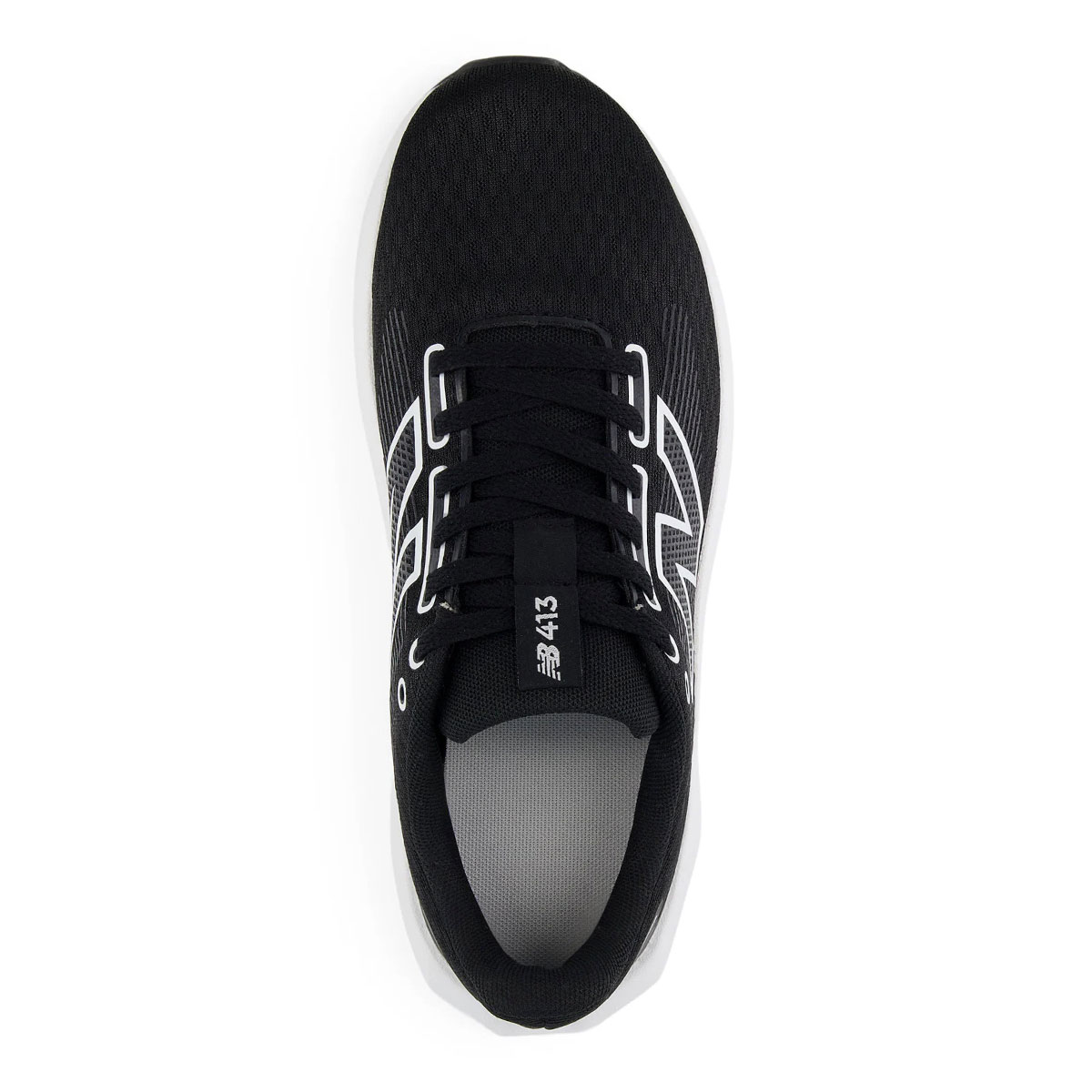 ニューバランス スニーカー レディース ローカット 靴 スポーツ ランニング ブラック パープル ホワイト W413 v3 New Balance | New Balance | 11