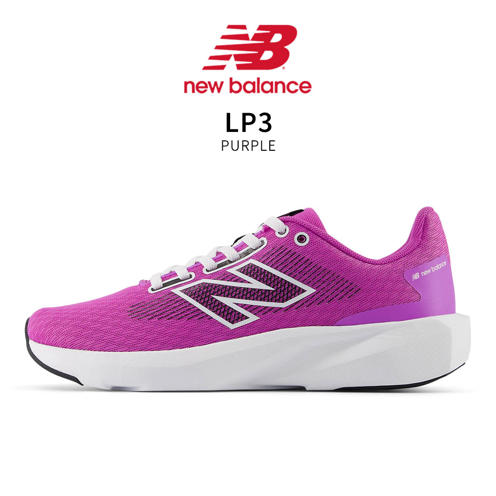 ニューバランス スニーカー レディース ローカット 靴 スポーツ ランニング ブラック パープル ホワイト W413 v3 New Balance | New Balance | 14