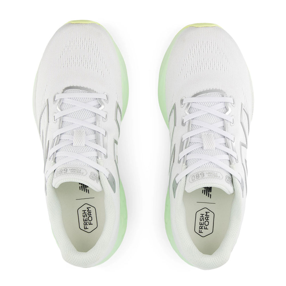 ニューバランス ランニングシューズ レディース 軽量 スニーカー 靴 クッション性 ローカット 紐 トレーニング ジム メッシュ Fresh Foam v8 w680 New Balance | New Balance | 10
