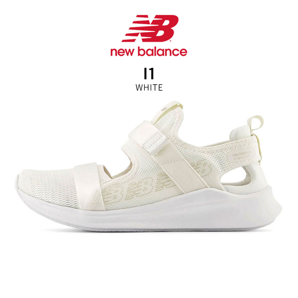 ニューバランス サンダル レディース 厚底 白 黒 Fresh Foam Powher Run v1 Summer new balance | New Balance | 04
