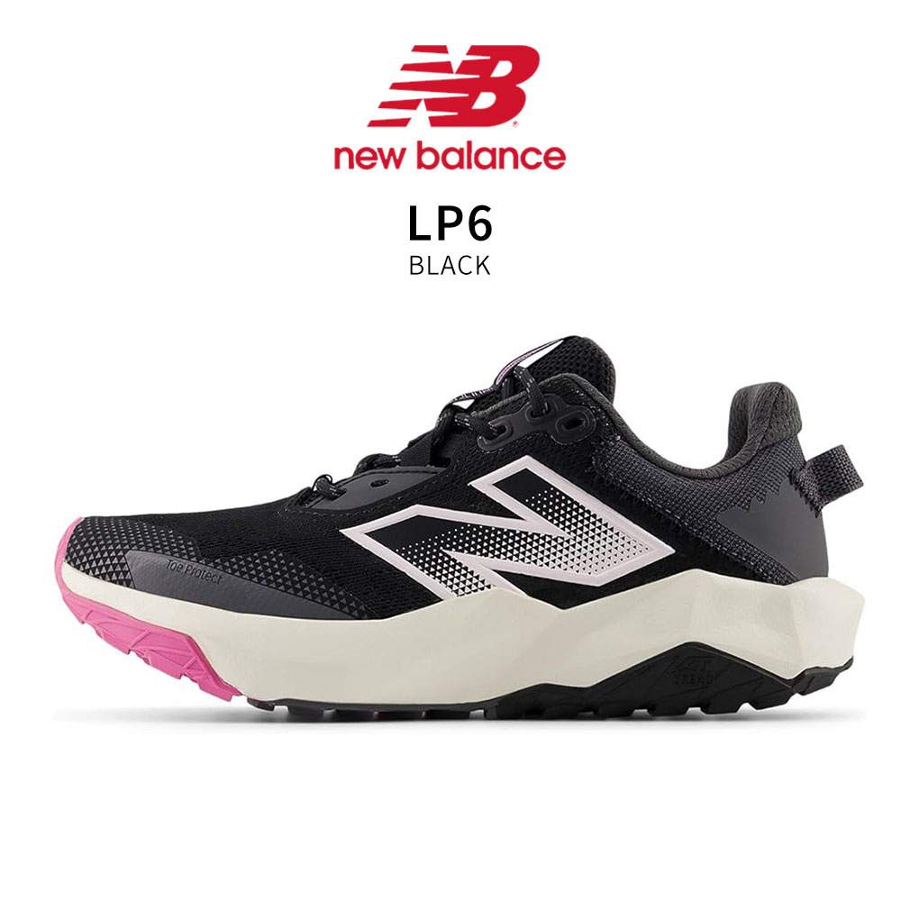 ニューバランス スニーカー レディース トレイルランニング 運動靴 ブラック DynaSoft Nitrel v6 new balance WTNTR | New Balance | 03