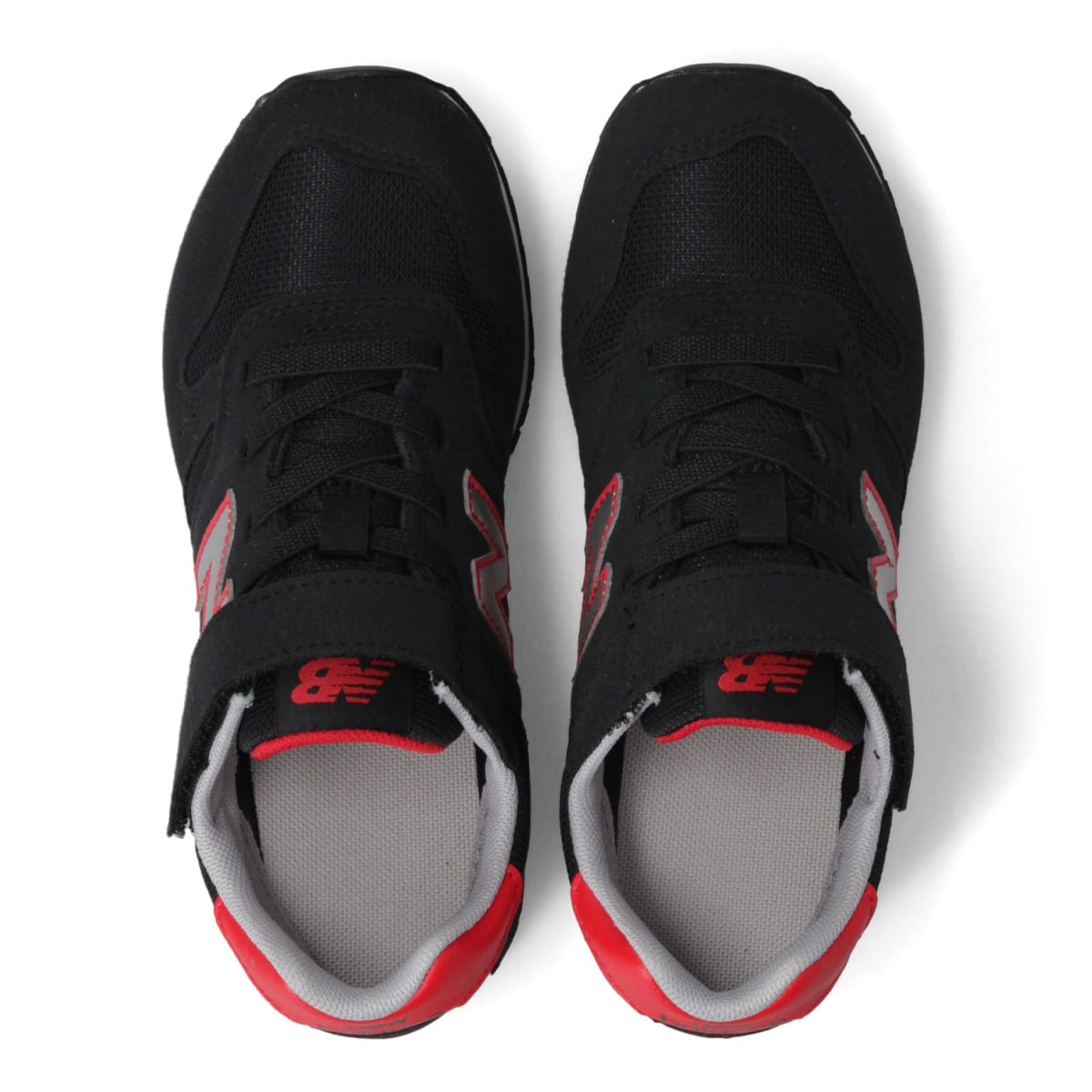 ニューバランス キッズ スニーカー 子供靴 マジックテープ ピンク レッド グリーン ブラック グレー ネイビー YV373 new balance | New Balance | 07