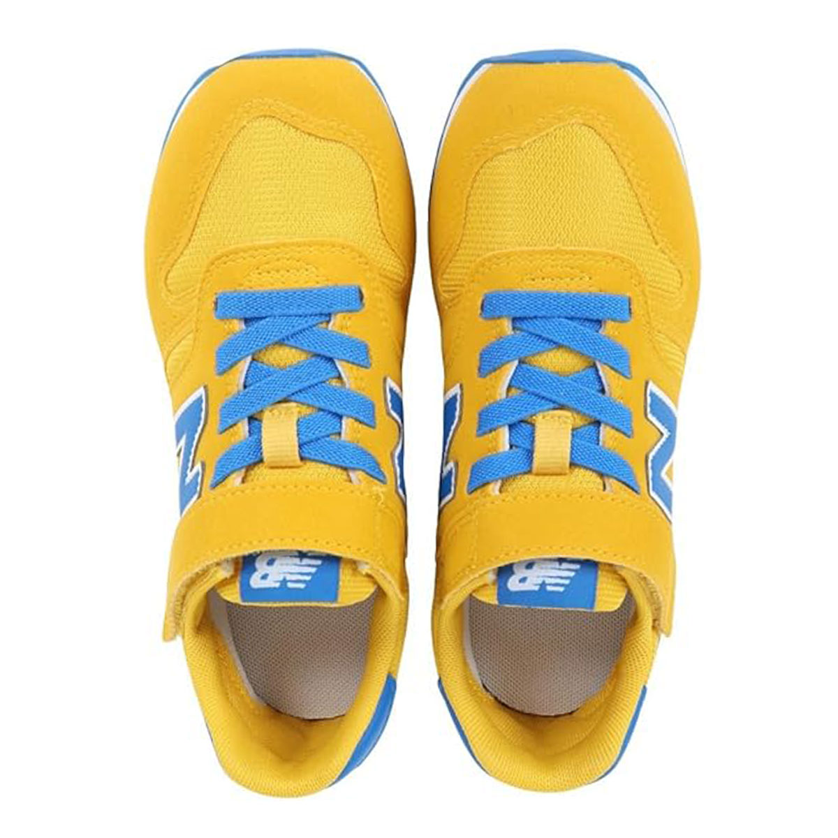 ニューバランス キッズ スニーカー 子供靴 マジックテープ ピンク レッド グリーン ブラック グレー ネイビー YV373 new balance | New Balance | 19