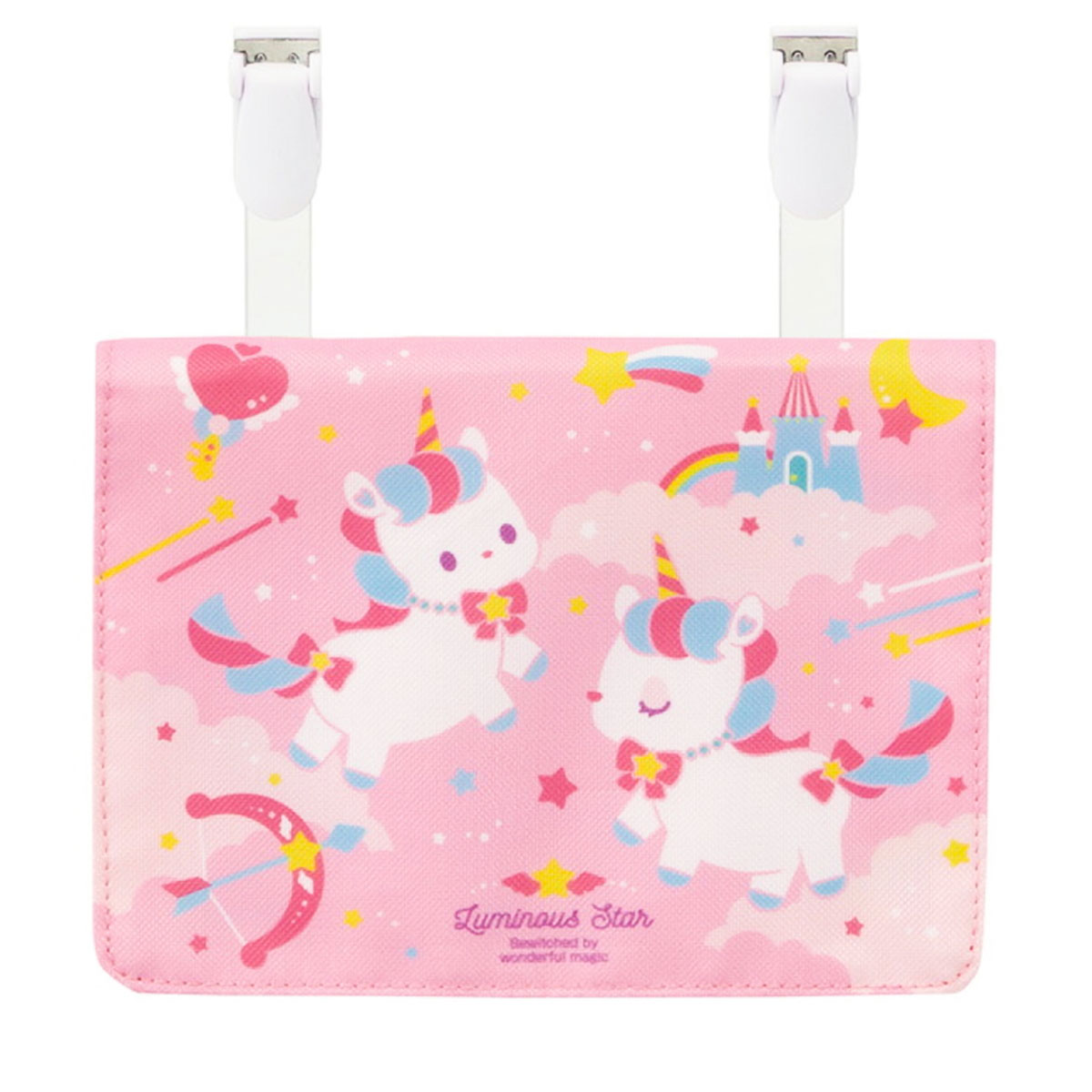 移動ポケット クリップ キッズ 付けポケット ミニバッグ ポケットティッシュ入れ ポケットポーチ 小物入れ 外出 小学校 恐竜 ユニコーン ODKP1 | スケーター | 02