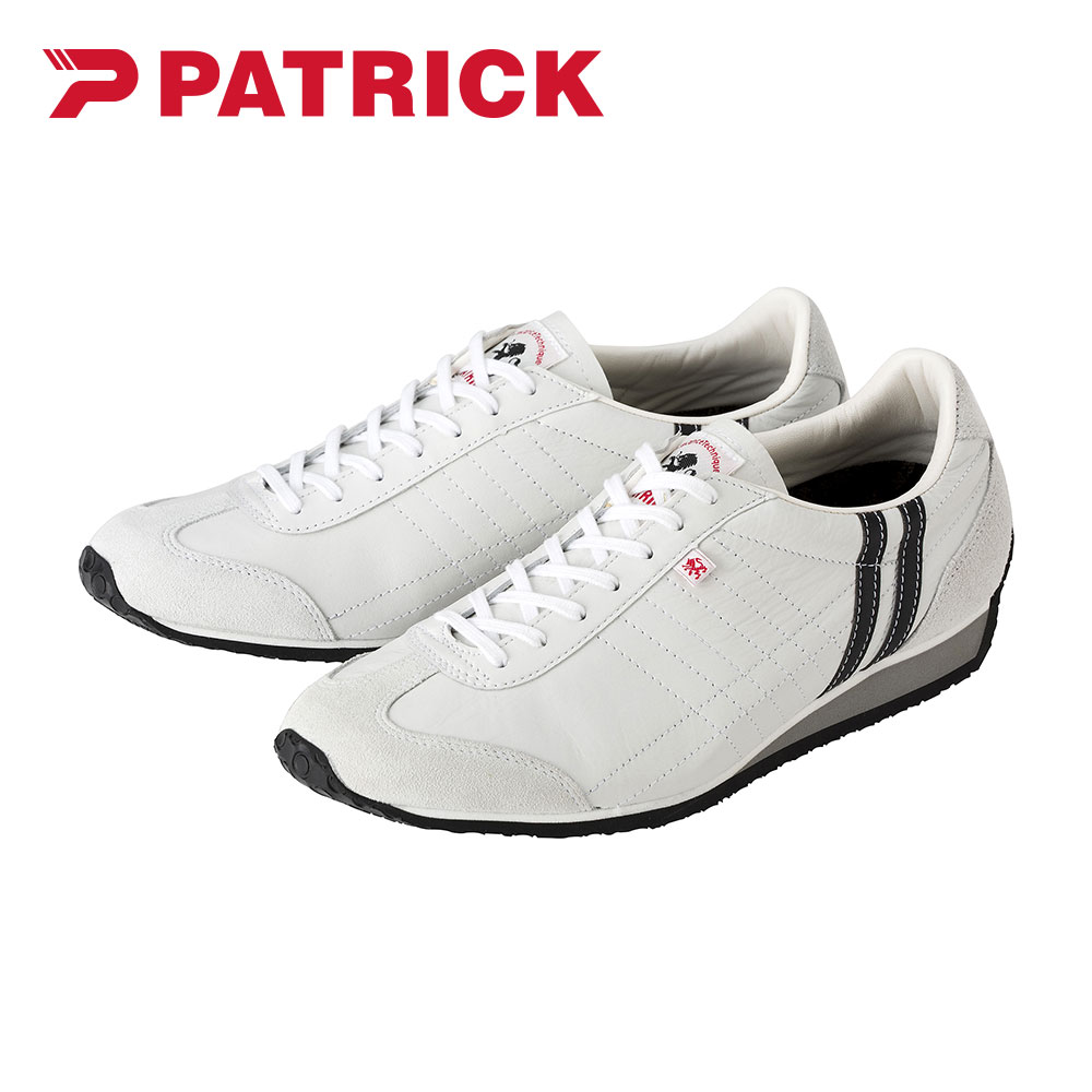 パトリック スニーカー レディース アイリス 日本製 本革 レザー パトリックスニーカー ローカット シンプル 大人 白 黒 PATRICK IRIS | ブランド登録なし | 01