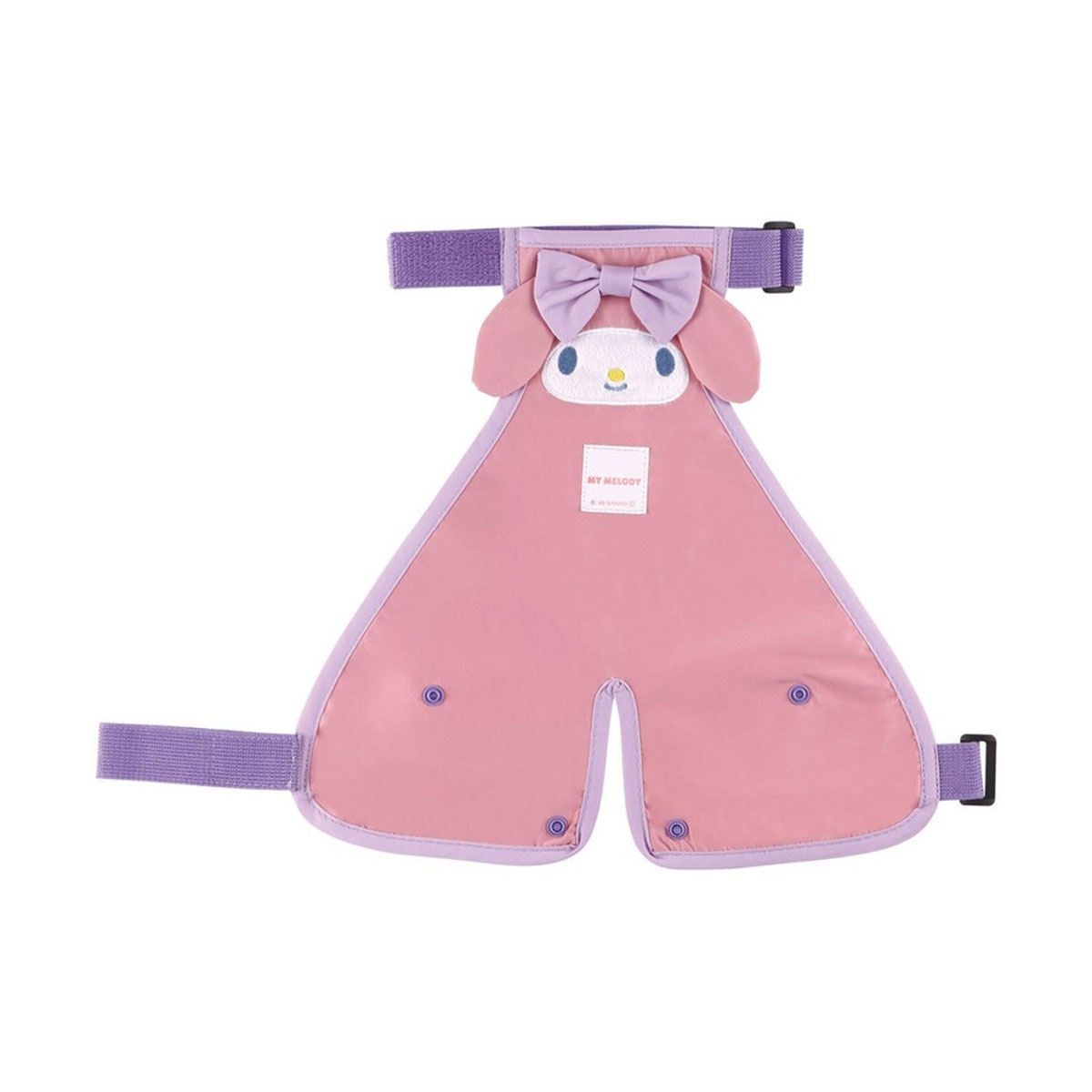 泥よけ エプロン 犬用 レインコート ドッグウェア かわいい 女の子 犬のカッパ 雨合羽 撥水 梅雨 散歩 ペット用品 マイメロディ ピンク PEP1 | スケーター | 01