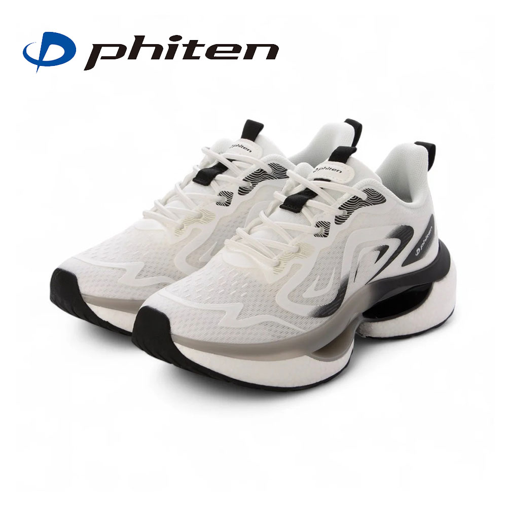 ファイテン スニーカー レディース リカバリー リラックス 靴 ウォーキングシューズ 高機能 通気性 ゴム紐 メタックス phiten PHL-010 | Phiten | 01