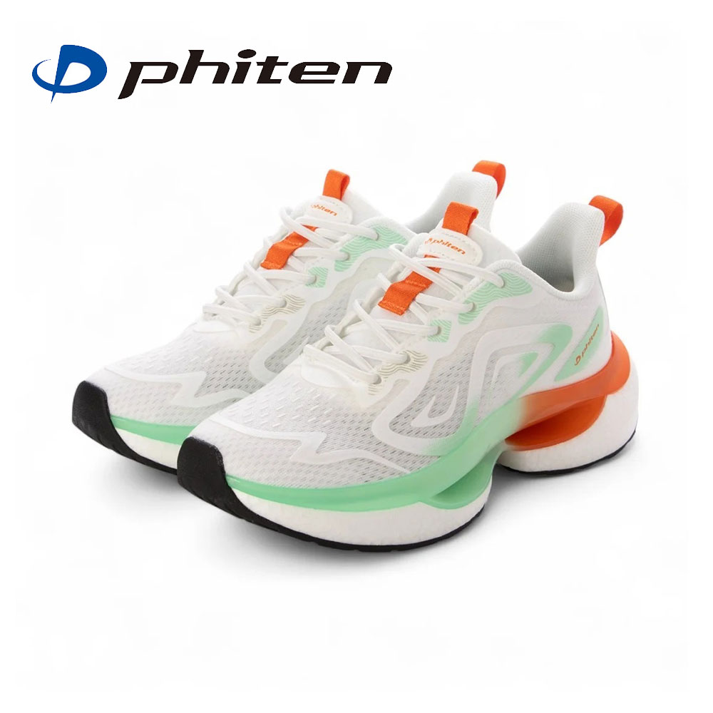 ファイテン スニーカー レディース リカバリー リラックス 靴 ウォーキングシューズ 高機能 通気性 ゴム紐 メタックス phiten PHL-010 | Phiten | 03