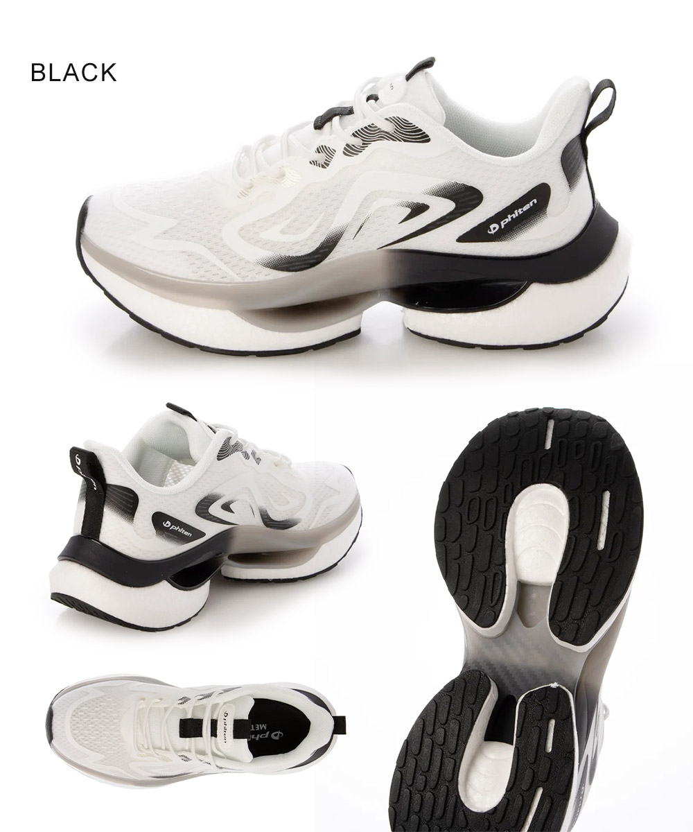 ファイテン スニーカー レディース リカバリー リラックス 靴 ウォーキングシューズ 高機能 通気性 ゴム紐 メタックス phiten PHL-010 | Phiten | 11