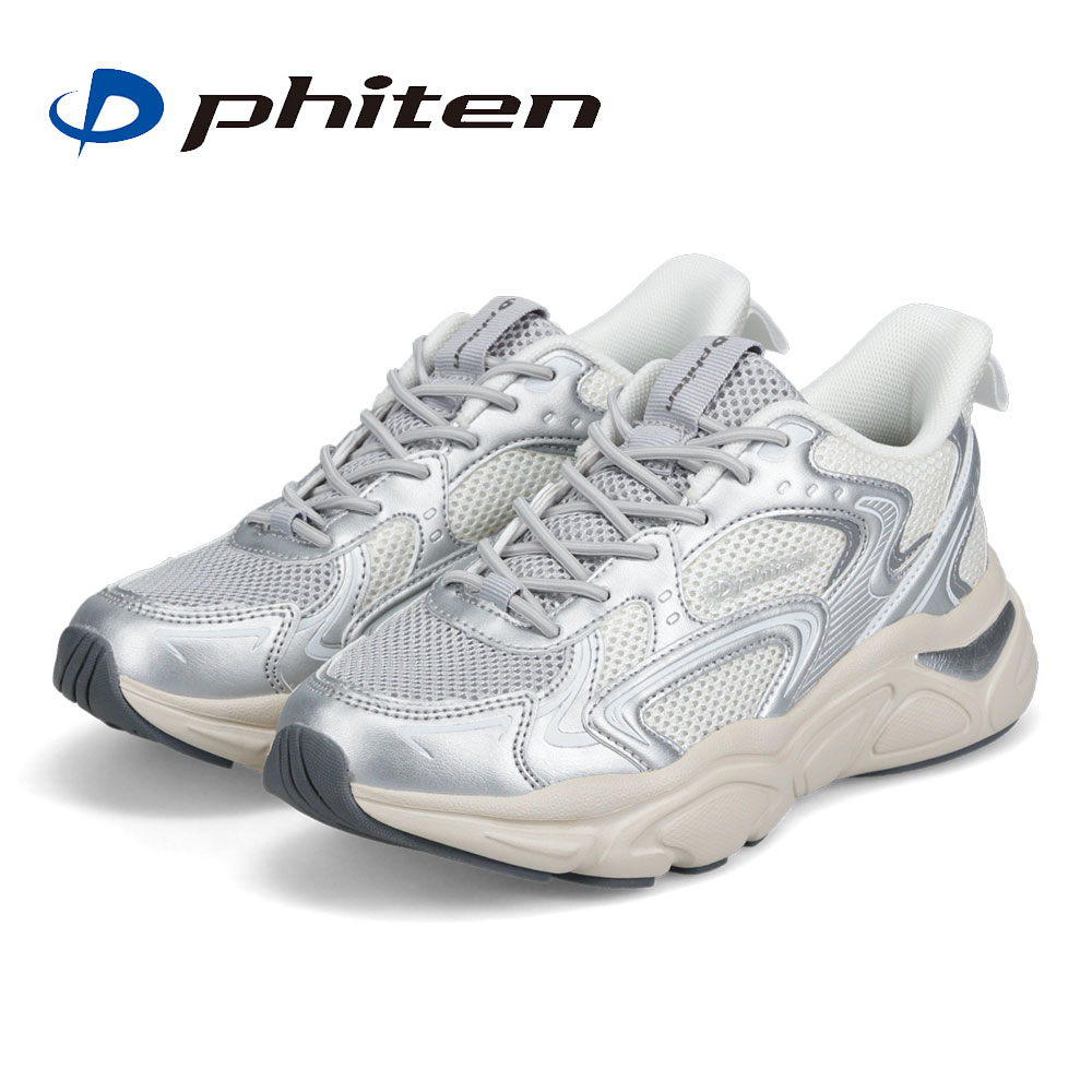 ファイテン スニーカー レディース リカバリー 靴 ウォーキングシューズ 疲れにくい メタックス 高機能 通気性 軽量 phiten PHL-014 爆買 | Phiten | 05