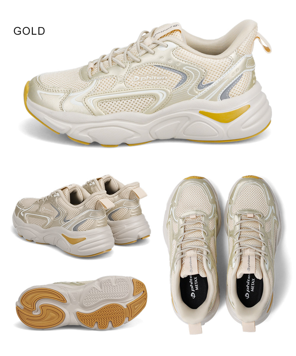 ファイテン スニーカー レディース リカバリー 靴 ウォーキングシューズ 疲れにくい メタックス 高機能 通気性 軽量 phiten PHL-014 爆買 | Phiten | 15
