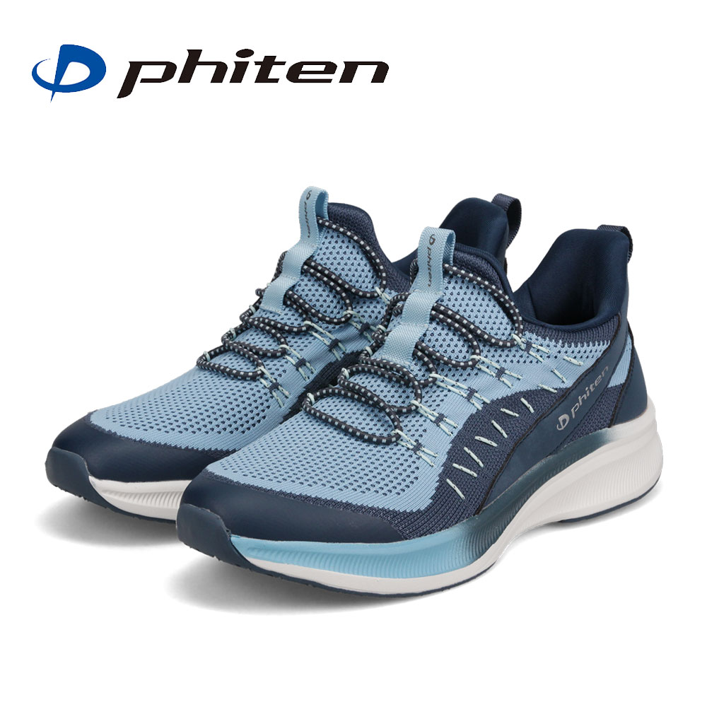 ファイテン スニーカー メンズ リカバリー リラックス シューズ 靴 メタックス 高機能 通気性 軽量 ハンズフリー 黒 phiten PHM-001 | Phiten | 04