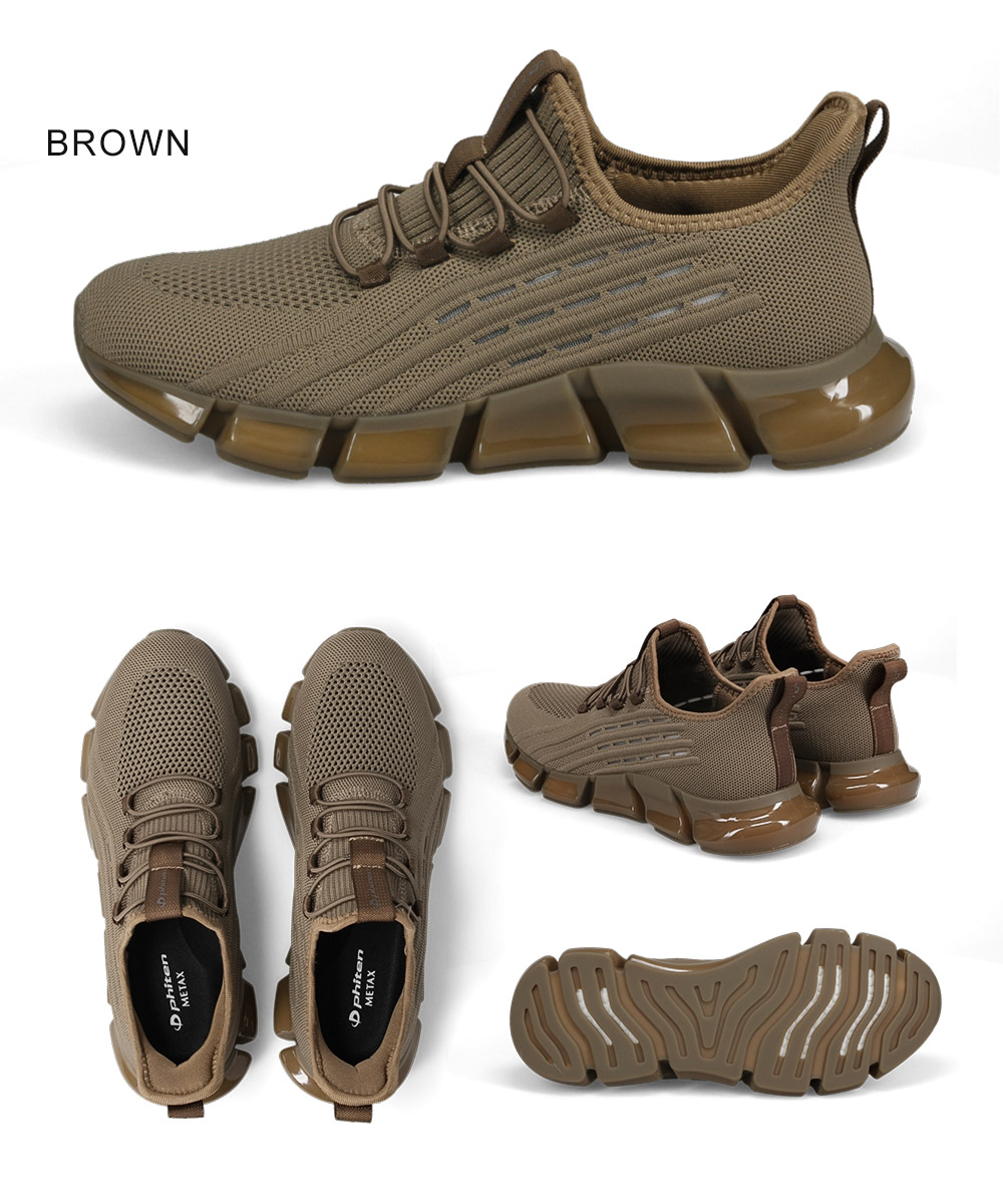 ファイテン スニーカー メンズ リカバリー リラックス シューズ 靴 メタックス 高機能 通気性 軽量 ハンズフリー 白 phiten PHM-003 | Phiten | 13