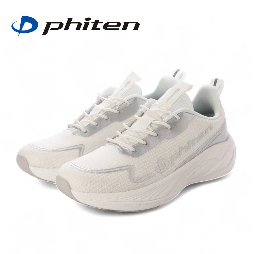 ファイテン スニーカー メンズ リカバリー リラックス 靴 ウォーキングシューズ 歩きやすい 疲れにくい メタックス 白 phiten PHM-013 | Phiten | 04