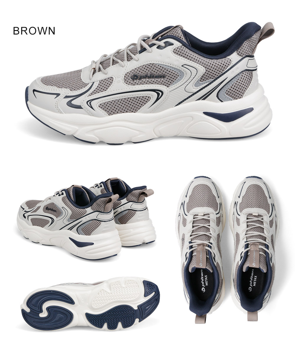 ファイテン スニーカー メンズ リカバリー リラックス 靴 ウォーキングシューズ 疲れにくい メタックス 高機能 通気性 phiten PHM-014 | Phiten | 12