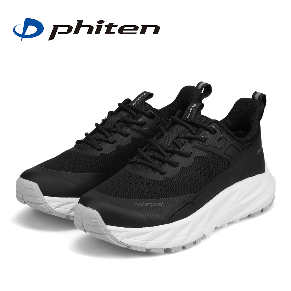 歩きやすい メンズ レディース リラックス シューズ 軽い メッシュ ウォーキング スポーツ ユニセックス 白 ブラック ホワイト 軽量 | Phiten | 02